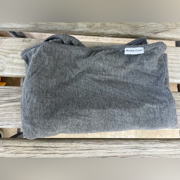 Freshly Picked Other - Freshly‎ Picked Gray Baby Swaddle Blanket